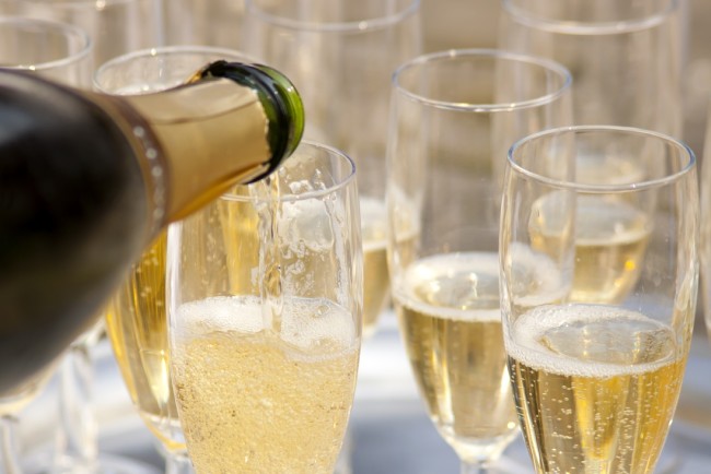 Sekte, Prosecco und Champagner &copy; Shutterstock